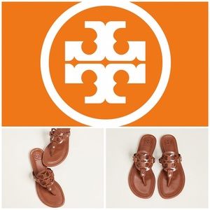 Tory Burch Miller Flip Flops Size 8